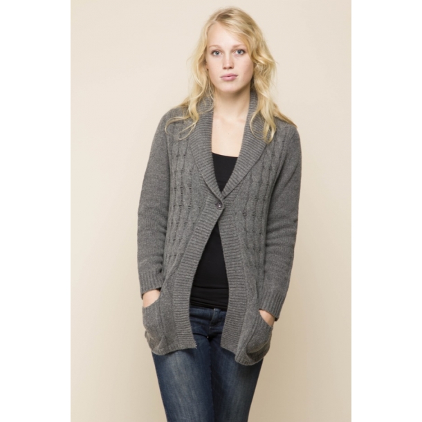 grå strik sweater grå strik sweater